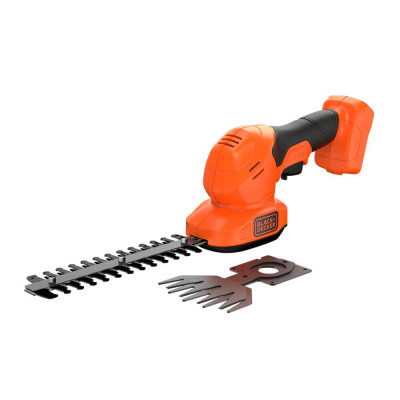 Кущоріз Black&amp;Decker 18V, насадки - 20 см/8 мм, 10 см/18 мм (без АКБ та ЗП) (BCSS18B) Вінниця - фото 1