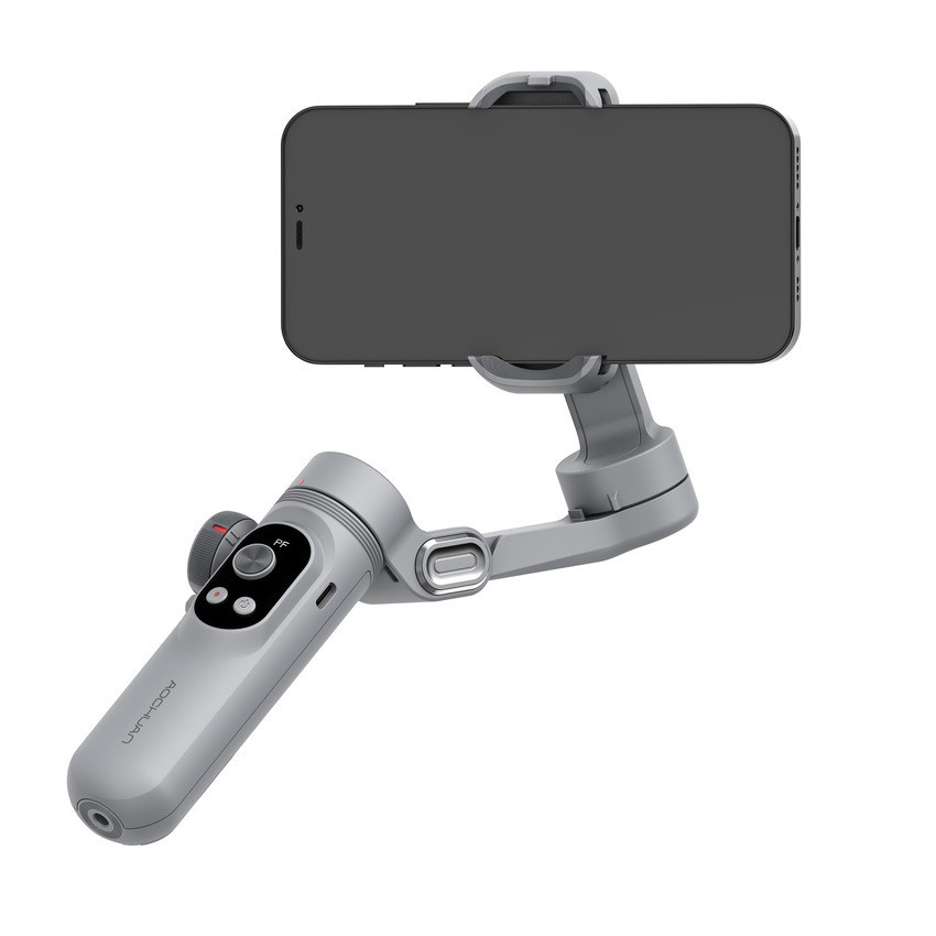Триосьовий стабілізатор AOCHUAN Professional Gimbal Stabilizer for Smartphone SMART X Pro Сірий Киев - изображение 2