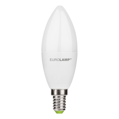 Лампочка Eurolamp LED Лампа EUROLAMP ECO серия &quot;P&quot; CL 10W 900 lm E14 3000K (LED-CL-10143(P)) Вінниця - фото 1