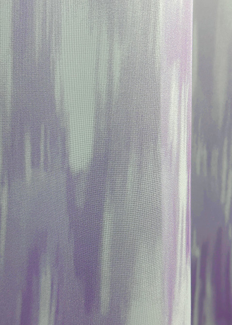 Тюль шифоновая с принтом цвет сиреневый с белым 1760т Киев - изображение 4