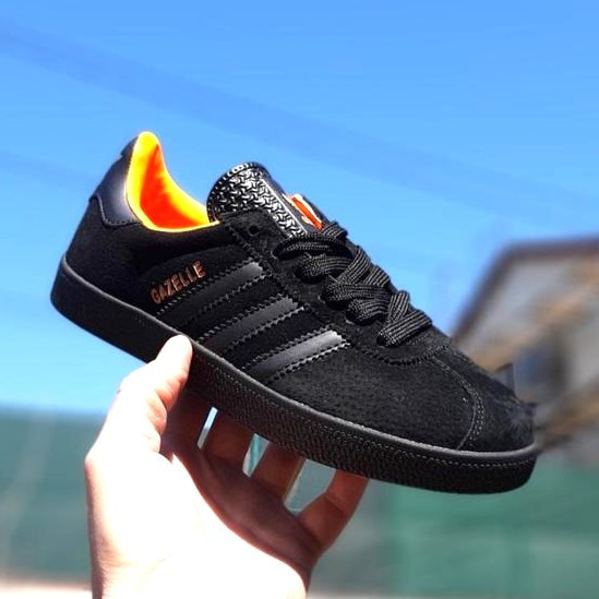 Кроссовки Adidas Gazelle Черные Адидас Мужские Газель Женские (размеры: 36,37,38,39,40,41) Видео Обзор Днепр - изображение 1