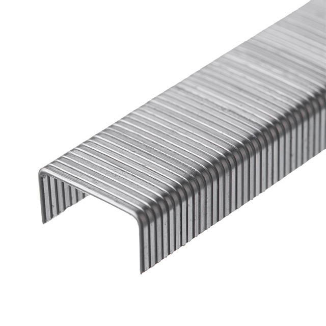 Скоба гартована 6 мм, ширина 11,3 мм, перетин 0,70 мм, 1000 шт/упак INTERTOOL RT-0126 Киев - изображение 3