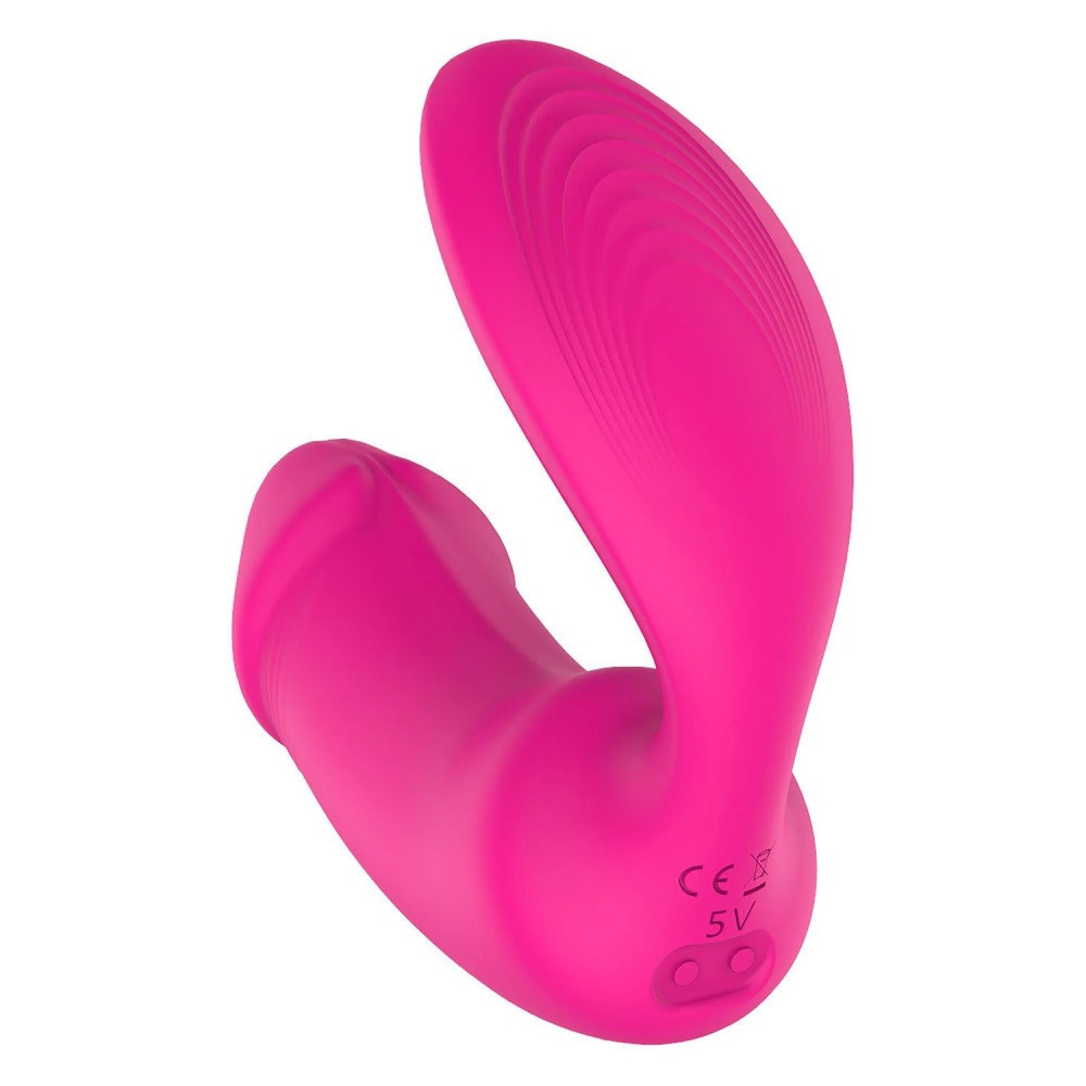 Вагінально-кліторальний вібратор Dream Toys Essentials з пультом, рожевий, 9 × 3 см Sex Aura Київ - фото 10