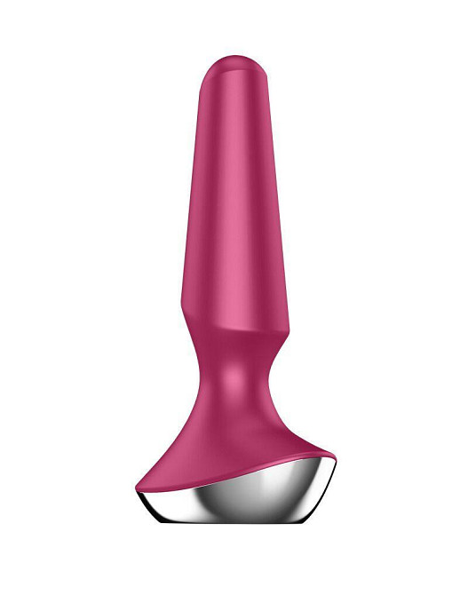 Анальна смарт-вібропробка Satisfyer Plug-ilicious 2 Berry Sex Aura Київ - фото 1