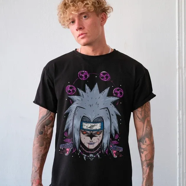 Футболка для подростка мальчика с принтом Наруто Саске Проклята Печатка Размер 160 Anime10063 Днепр - изображение 5