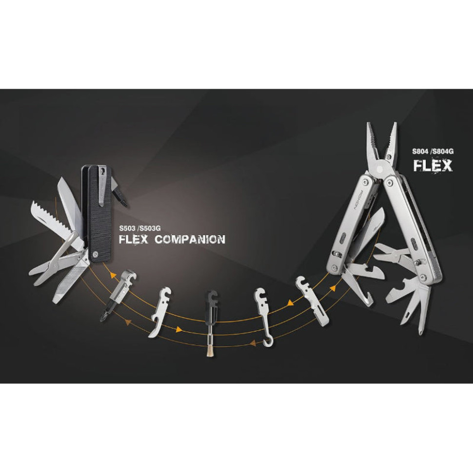 Мультитул Roxon Flex Companion S503G фіолетовий Київ - фото 13