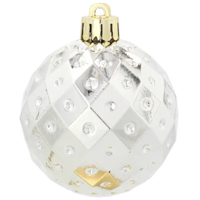 Ялинкова іграшка Chomik пластикові кульки компл. 16 шт, 6см, шампань (5900779853140_1) Вінниця - фото 3