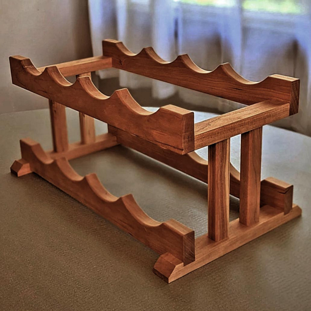 Настільна винна полиця "Ламорада" шафран Миколаїв - фото 1