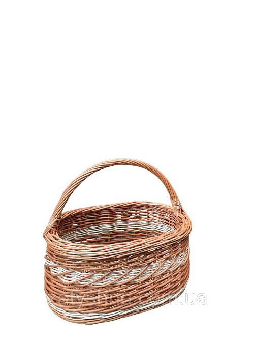Кошик із лози для подарунків Київ - фото 3