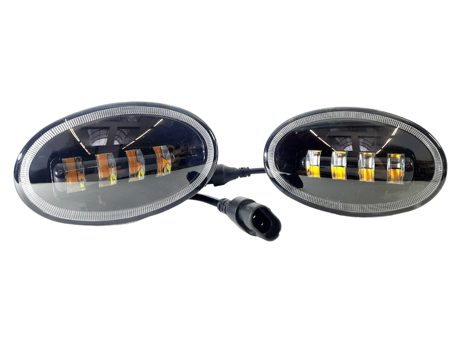 Комплект протитуманних LED фар StarLight HONDA CR-V/Civic/Accord/Odyssey біле/жовте світло ПТФ FOG Харків - фото 1