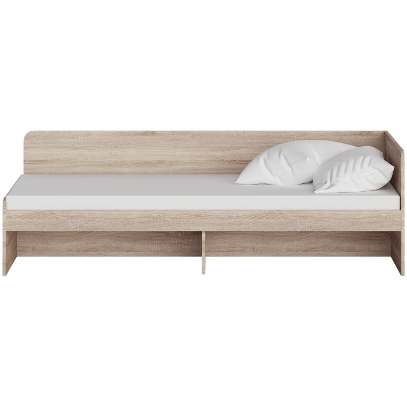 Односпальне ліжко Еверест Соната-800 (без ящиків) 80х190 см дуб сонома (DTM-2111) Львів - фото 1