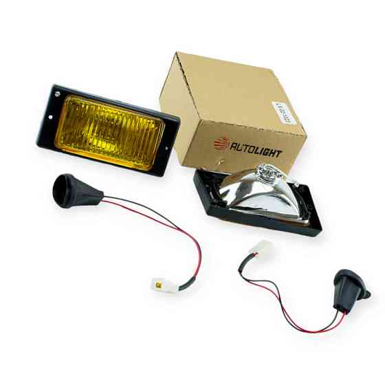 Фара 2110-2115 желтая (к-кт 2 шт) противотуманная Мукачево