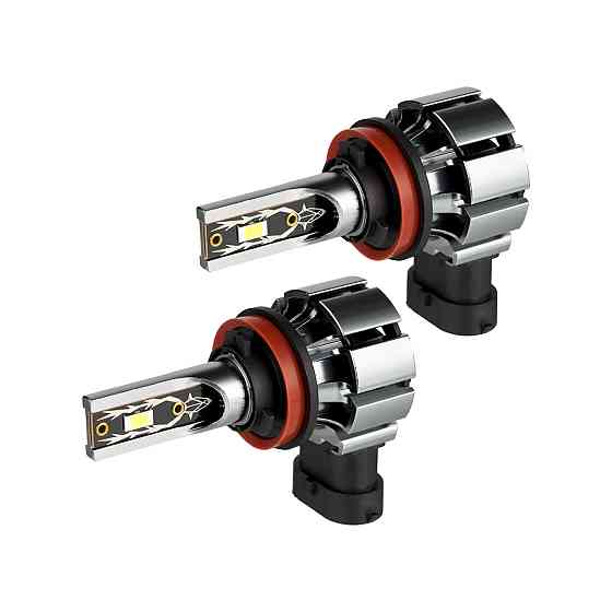 Комплект LED ламп T5 H11(H8/H9/H16) 12V 60W/set 6000K 12V Харків