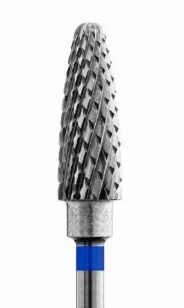 НАСАДКА НА ФРЕЗЕР ТВЕРДОСПЛАВНАЯ КРЕСТОПОДОБНАЯ НАСЕЧКА СРЕДНЯЯ - СИНИЙ ОБОДОК Киев