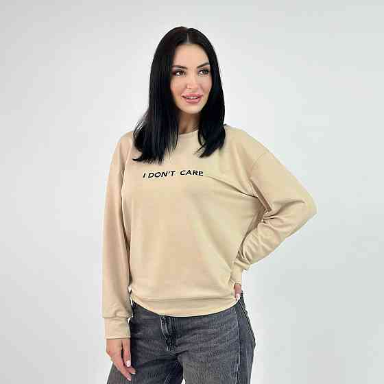 Женский свитшот из двунитки 