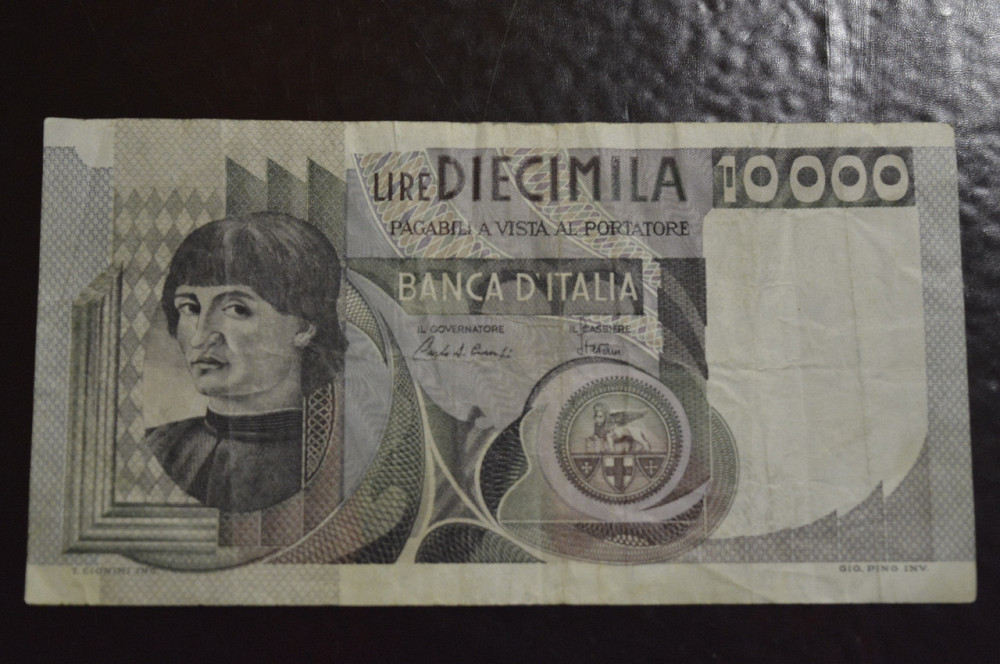 Італія лір 10000 1976 Полтава - фото 1