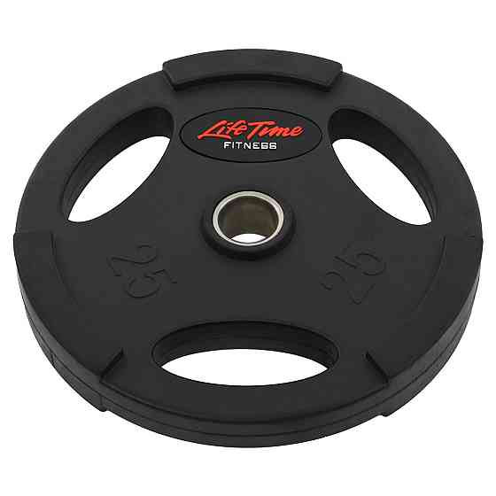 Диск прогумований 25 кг 51 мм LIFE-80154B-25 Київ