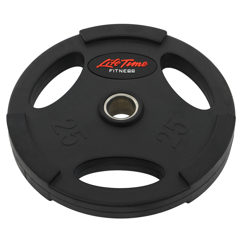 Диск прогумований 25 кг 51 мм LIFE-80154B-25 Київ - фото 2