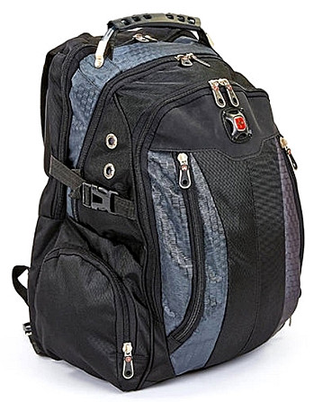 Рюкзак спортивный SWR 7620-1 30л 44x32x13 черно-серый Киев - изображение 1