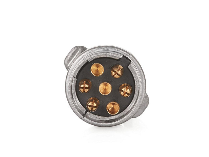 Причіпа вилка алюмінієва "GEKO" 7 PIN 12V Стрый - изображение 3