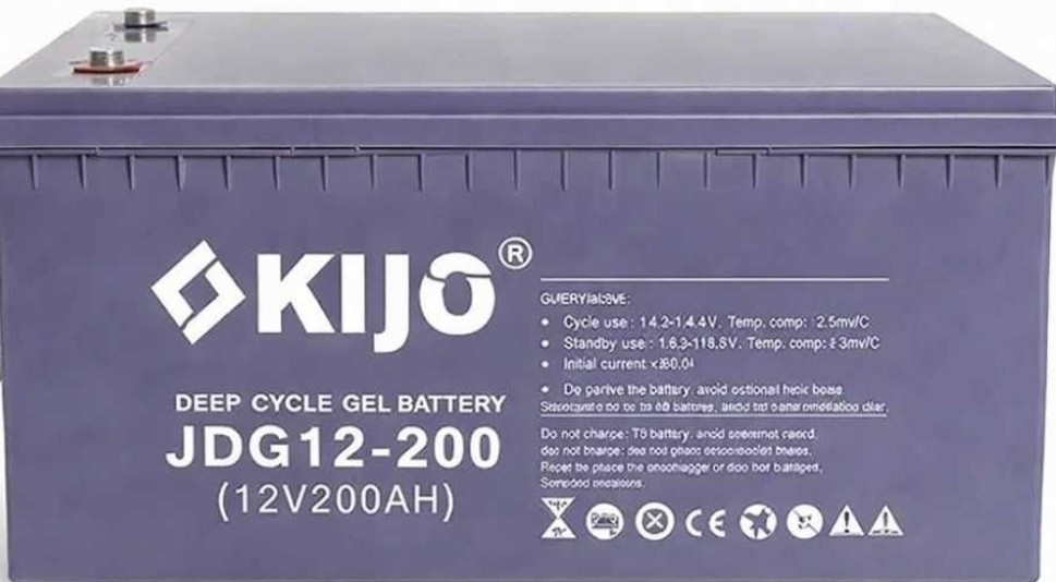 Аккумуляторная батарея гелевая 12V/200Ah Kijo JPC GEL резерв. Харьков - изображение 4
