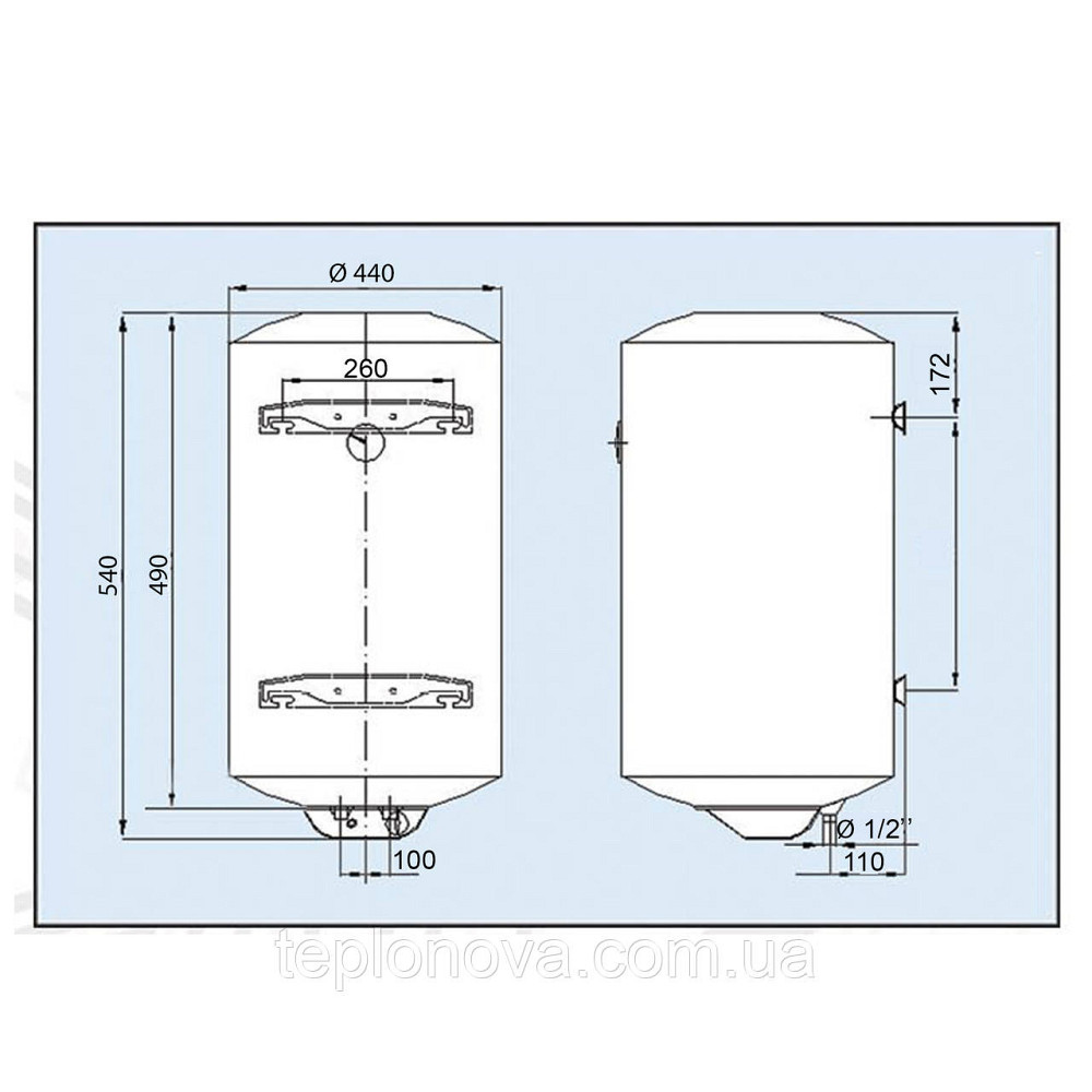Водонагрівач LEOV LV 50 l Чернівці - фото 5