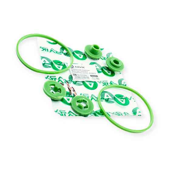 Ремкомплект топливного тонкой отчистки Камаз зеленый силикон фильтра Мукачево