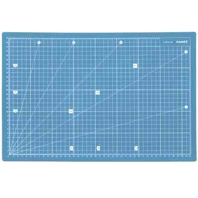 Самовосстанавливающийся коврик для резки Axent А3, трехслойный голубой, трехслойный голубой (7902-07-A) Винница