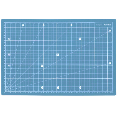 Самовідновлювальний килимок для різання Axent А3, тришаровий блакитний (7902-07-A) Вінниця - фото 1