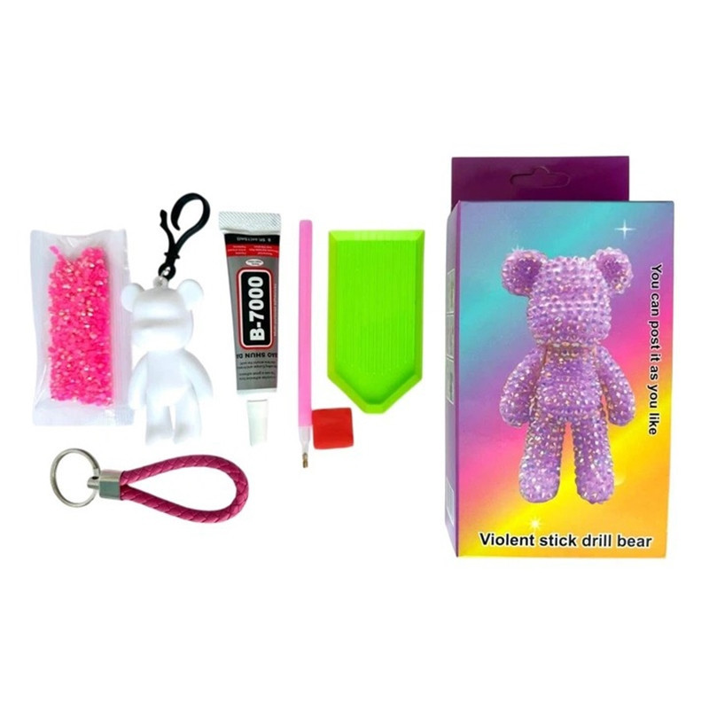 Дитячий набір для творчості "Створи брелок Ведмедик" FV21 Вінниця - фото 1