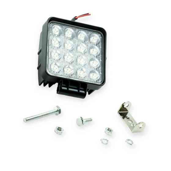 Фара дополнительная LED 110х110х72 (Д В Ш) 48W дальний Мукачево