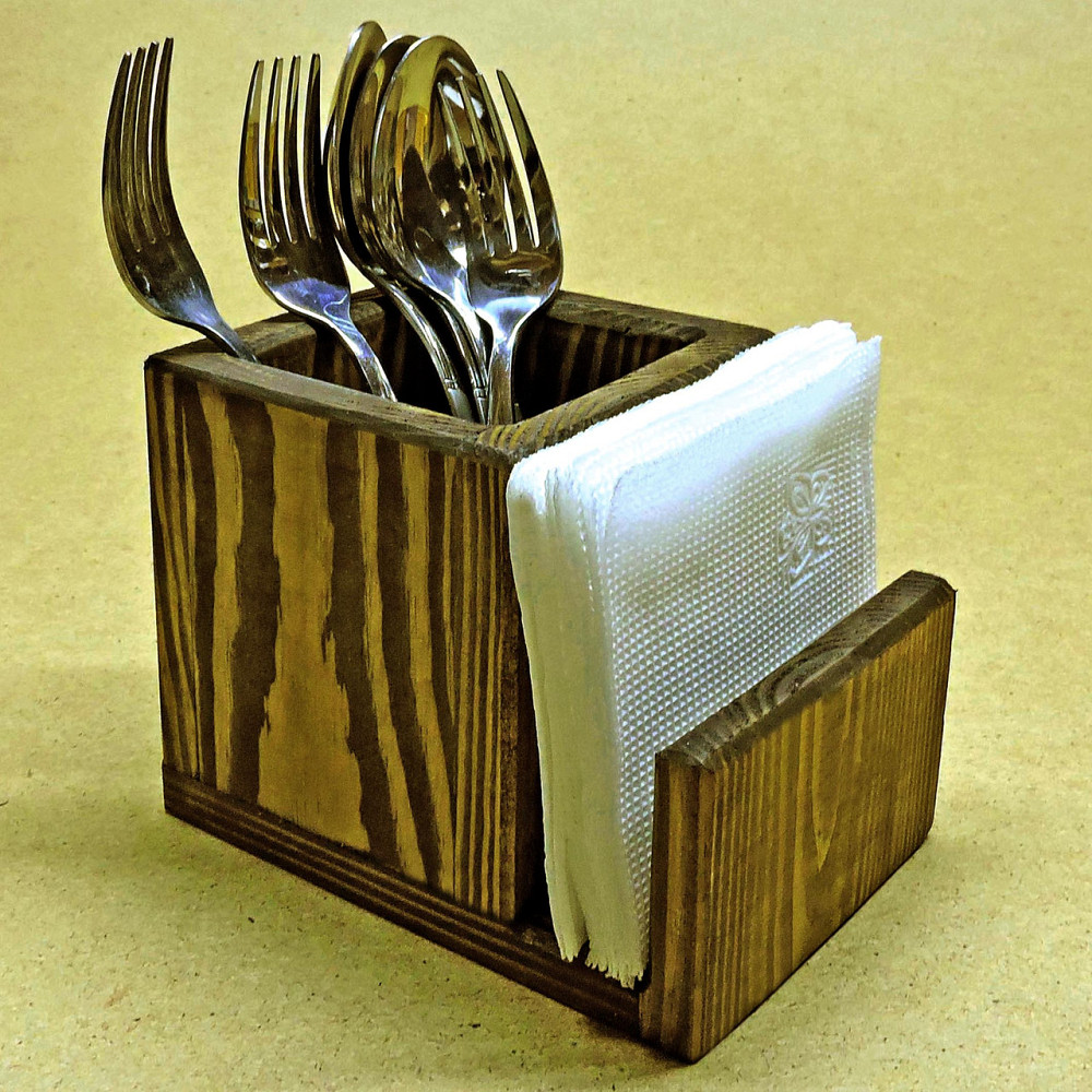 Підставка для столових приборів "Пранзо" мускат Миколаїв - фото 1