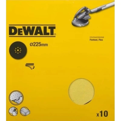 Наждачная бумага DeWALT для ексцентрикових шліфмашин, 225 мм, зерно 60 (DT3164) Винница - изображение 4