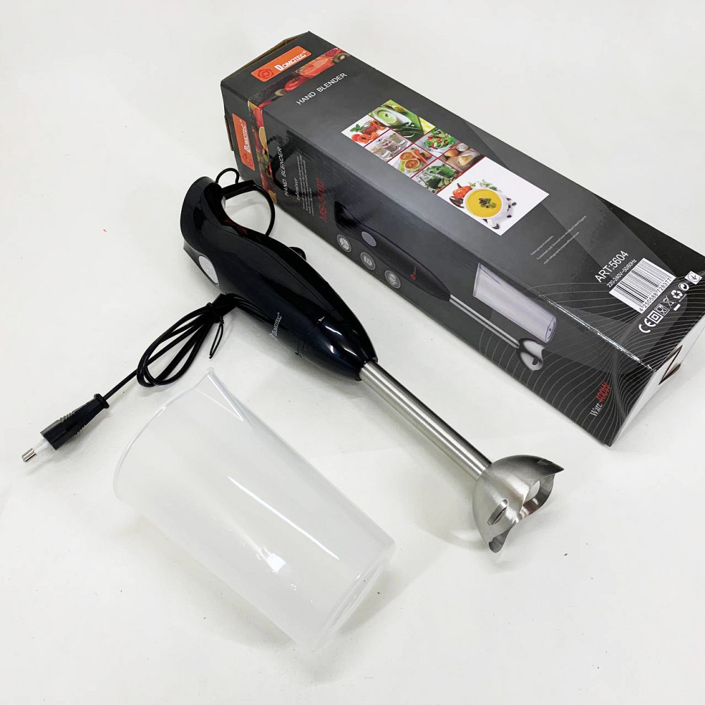 Блендер електричний занурювальний для дому DOMOTEC MS-5102 400 W, Блендер для смузі і соусів OS-28 Львів - фото 8