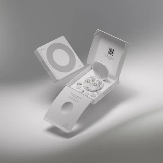 Багаторазові силіконові беруші Loop Quiet для ідеального спокою (White) Луцк