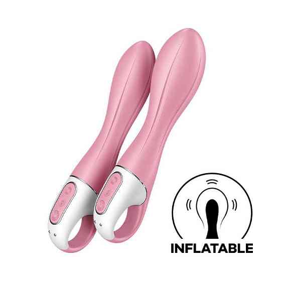 Вібратор точки G надувний Satisfyer Air Pump Vibrator 2 Sex Aura Київ