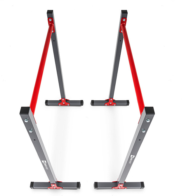 Брусья стационарные с регулировкой высоты для фитнеса кроссфита и упражнений с собственным весом Hop-Sport HS-1011K Киев - изображение 11