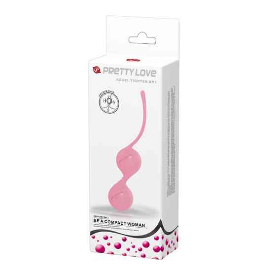 Вагінальні кульки KEGEL (світло-рожеві) Sex Aura Київ
