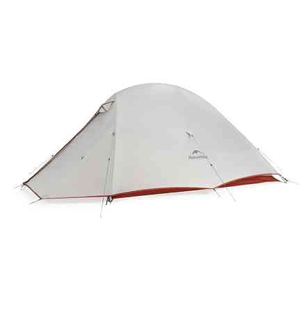 Двомісний надлегкий намет Naturehike Cloud Up Pro CNK2350WS020 20D (Світло-сірий) Київ