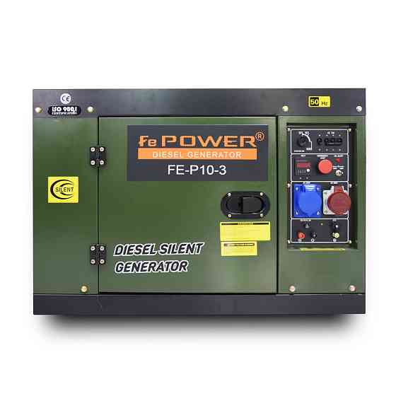 Дизельний генератор FE Power P10-3 максимальна потужність 8.5 кВт Киев