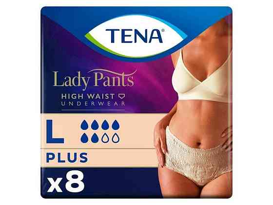 Підгузки-трусики для дорослих Lady Pants Plus р.L 8шт Crème ТМ TENA Київ
