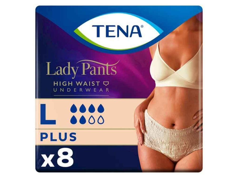 Підгузки-трусики для дорослих Lady Pants Plus р.L 8шт Crème ТМ TENA Київ - фото 1