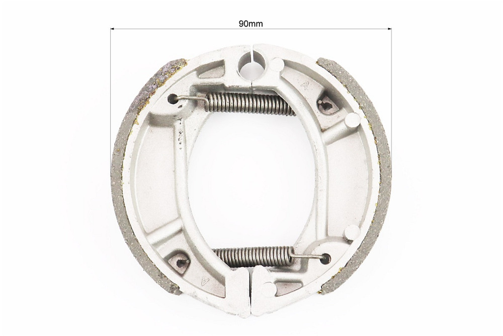 Гальмівні колодки барабан Honda DIO 50 (пружини під кутом), D=90mm Київ - фото 2