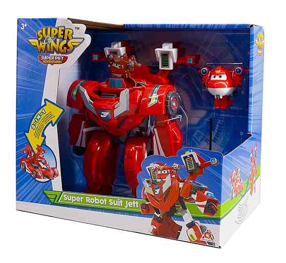 Ігровий набір Super Wings Super Robot Suit Джетт (Jett) Київ