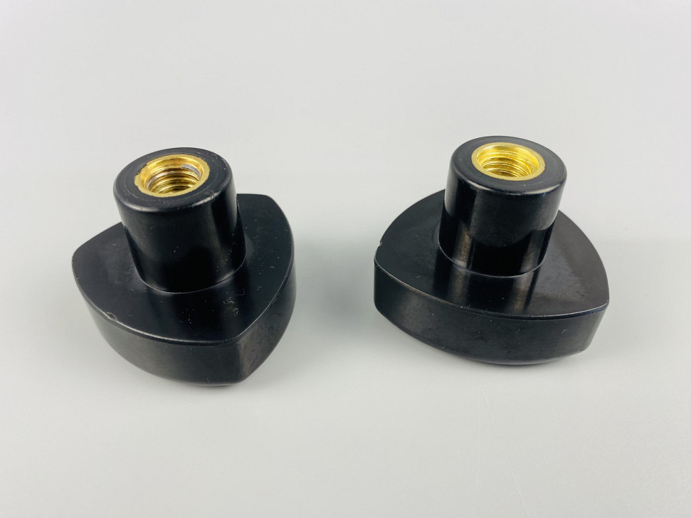 Наконечник важеля універсальний М8, D40 (чорний), латунна втулка різь внутрішня М8 Мукачево - фото 6