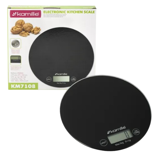 Ваги кухонні електронні 7108 KAMILLE Житомир - фото 4