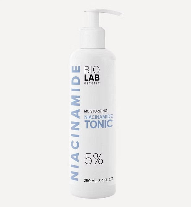 Зволожуючий тонік з ніаціамідом 5% Moisturizing Niacinamide Tonic 5% BIOLAB Estetic, 500 мл Дніпро - фото 1