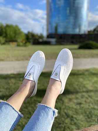 Mioli Балетки жіночі MIOLI J-9 білі (весна-літо, шкіра натуральна) (3753) лише 36р. Коломия