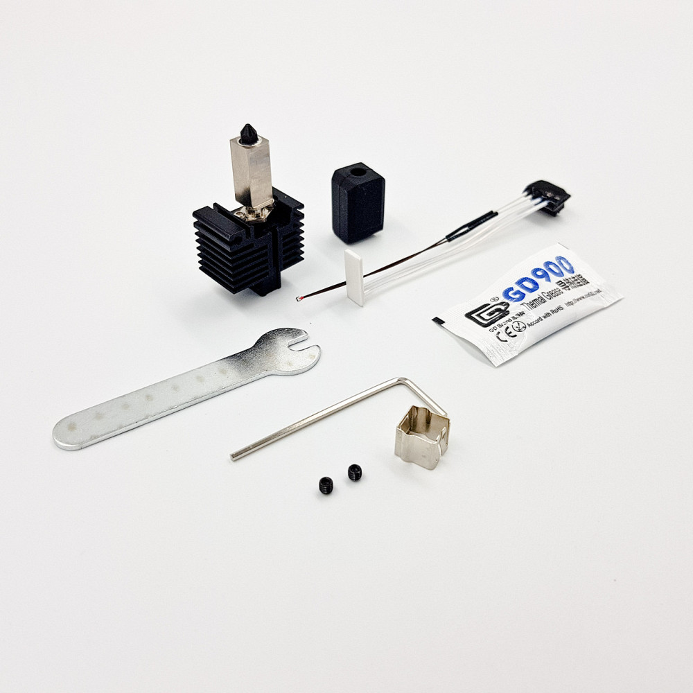 Улучшенный хотенд KINGROON для Bambulab P1P, P1S (биметаллическое горло, сопло из закаленной стали) Киев - изображение 7