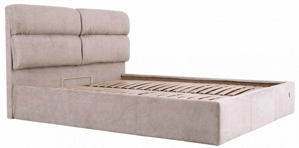 Кровать Oxford Comfort 120 х 190 см Мисти Mocco С подъемным механизмом и нишей для белья Мокко Днепр - изображение 12
